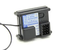 Sanwa/Airtronics RX-371W Waterproof 3-Channel 2.4GHz FHSS-2 Receiver